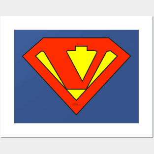 Super V Posters and Art